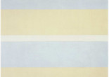 Agnes Martin. With My Back to the World. 1997. Synthetic polymer paint on canvas, six panels, each 60 x 60&#34; (152.5 x 152.5 cm). Fractional and promised gift of the Ovitz Family Collection. © 2019 Estate of Agnes Martin / Artists Rights Society (ARS), New York
