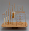 Alberto Giacometti. The Palace at 4 a.m. 1932. Wood, glass, wire, and string, 25 x 28 1/4 x 15 3/4" (63.5 x 71.8 x 40 cm). Purchase. © 2019 Artists Rights Society (ARS), New York/ADAGP, Paris