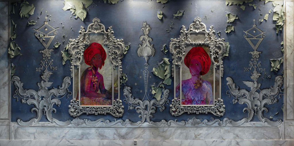 Installation view of the exhibition *The Modern Window: Firelei Báez*. Photo: John Wronn