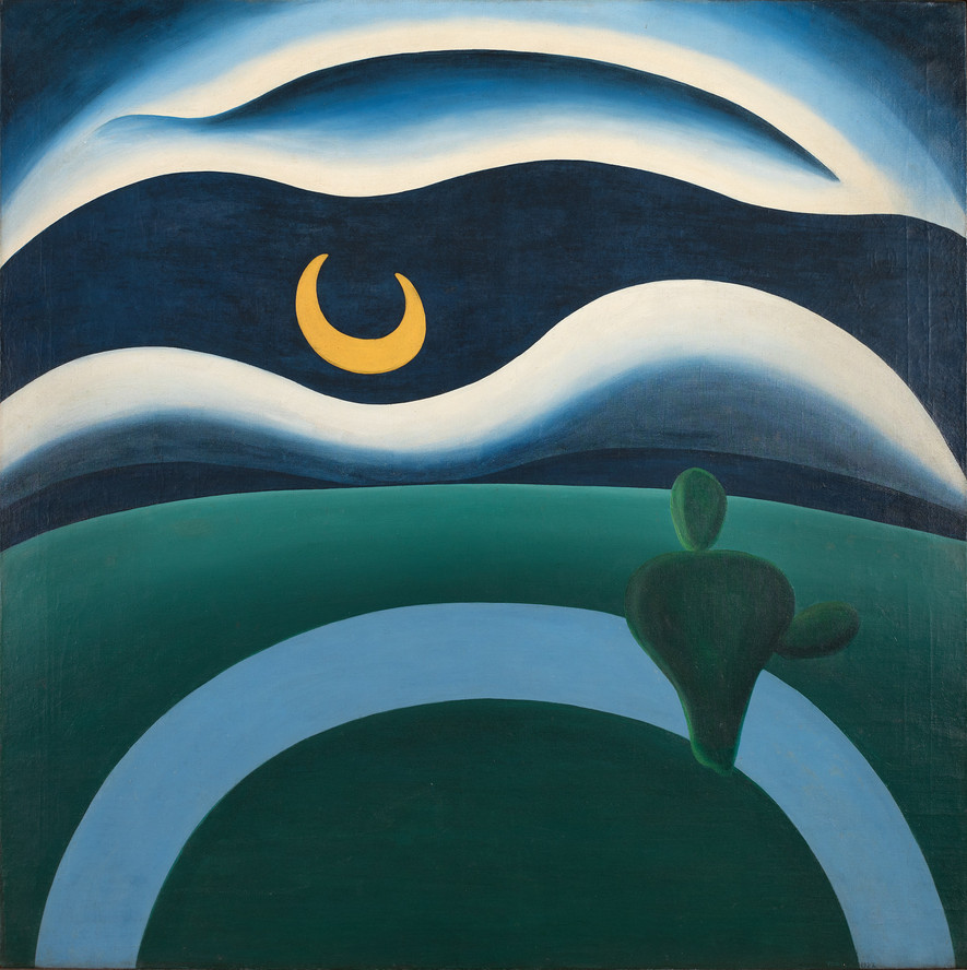 Tarsila do Amaral. A Lua (The Moon). 1928