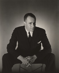 George Platt Lynes (American, 1907–1955). Lincoln Kirstein. c. 1948. Gelatin silver print. 9 1/2 × 7 ¾ in. (24.2 × 19.6 cm). The Museum of Modern Art, New York.  Gift of Russell Lynes. © 2019 Estate of George Platt Lynes