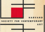 Pamphlet for the exhibition Bauhaus: 1919–1923 Weimar, 1924 Dessau, The Harvard Society for Contemporary Art, December 1930–January 1931. Harvard Society for Contemporary Art Scrapbooks, Vol. 2 (Autumn 1930–1933). The Museum of Modern Art Archives, New York