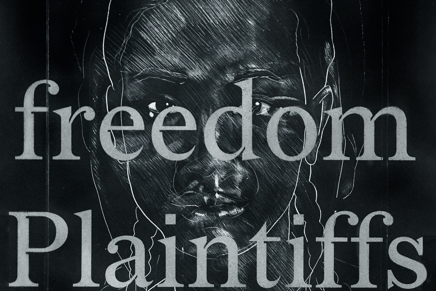Titus Kaphar and Reginald Dwayne Betts. Untitled (from the Redaction project). 2019. Etching and silkscreen on paper, 22 x 30". Image courtesy Titus Kaphar Studio. Photo: Merik Goma