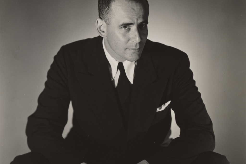 George Platt Lynes. Lincoln Kirstein. c. 1948. Gelatin silver print, 9 1/2 × 7 3/4" (24.2 × 19.6 cm). The Museum of Modern Art, New York. Gift of Russell Lynes. © 2019 Estate of George Platt Lynes