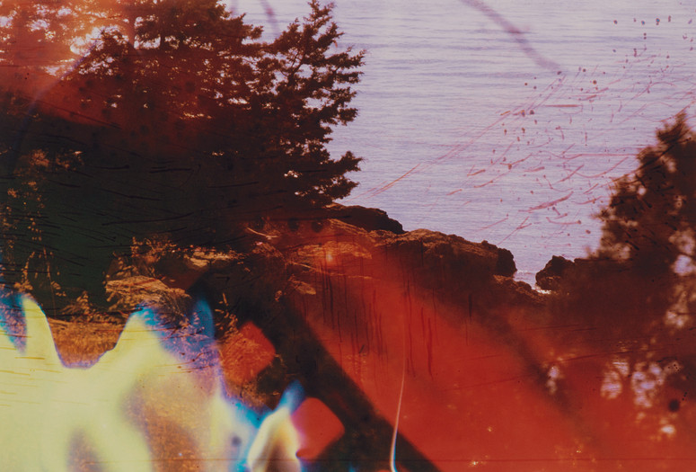 Basim Magdy. The Hollow Desire to Populate Imaginary Cities. 2014. Thirty chromogenic color prints from chemically altered slides, each 13 1/2 × 20" (34.3 × 50.8 cm). Fund for the Twenty-First Century. © Basim Magdy