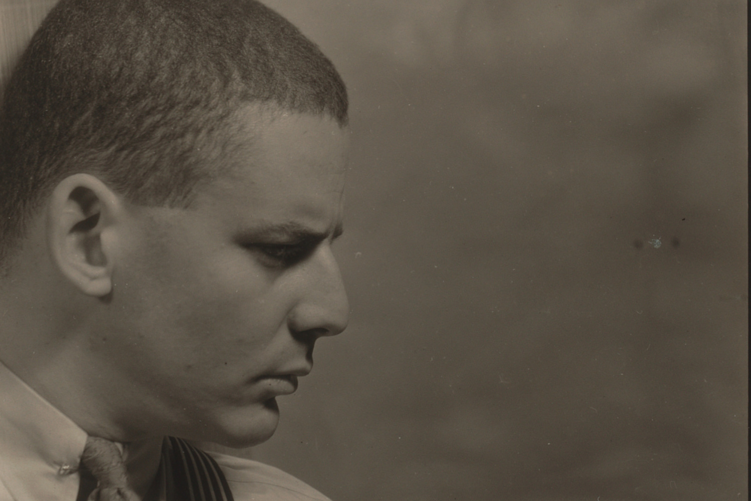 Jay Leyda. Lincoln Kirstein. c. 1930. Gelatin silver print, 3 11/16 x 4 3/4" (9.4 x 12 cm). Gift of the artist