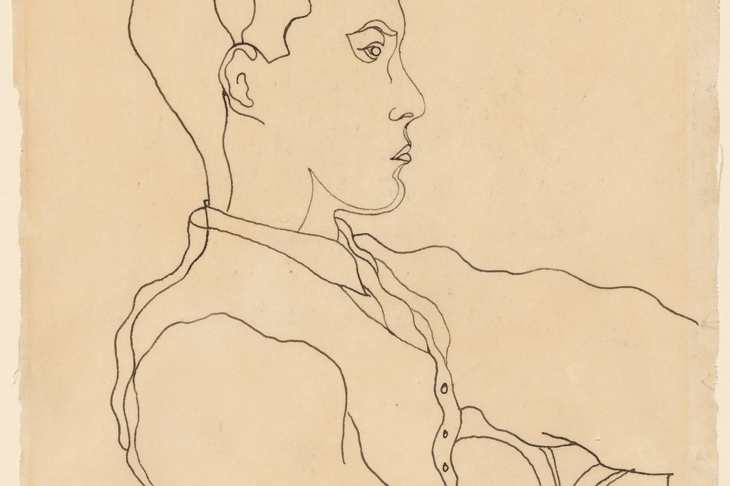 Jean Cocteau. Glenway Wescott. 1926. Ink on paper, 10 3/8 x 7 7/8" (26.1 x 20.0 cm). Gift of Monroe Wheeler. © 2019 Artists Rights Society (ARS), New York/ADAGP, Paris