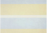 Agnes Martin. With My Back to the World. 1997. Synthetic polymer paint on canvas, six panels, each 60 x 60&#34; (152.5 x 152.5 cm). Fractional and promised gift of the Ovitz Family Collection. © 2019 Estate of Agnes Martin/Artists Rights Society (ARS), New York