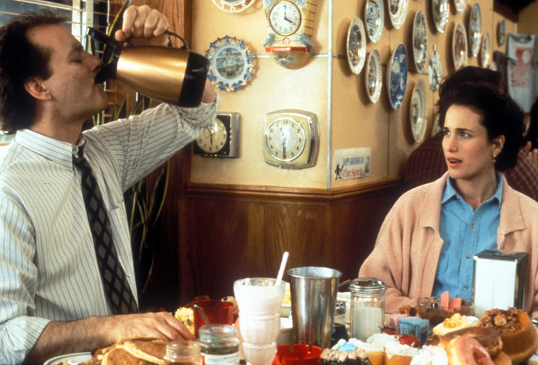 Groundhog Day. 1993. USA. Directed by Harold Ramis. Courtesy Columbia Pictures/Photofest