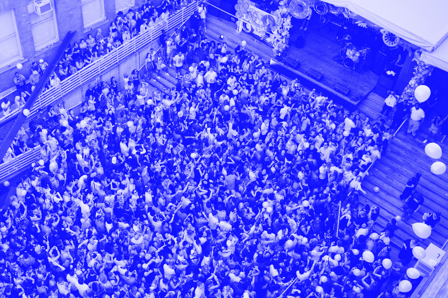 Warm Up on June 30, 2018, presented at MoMA PS1 as part of Warm Up 2018. Photo by Mary Kang.