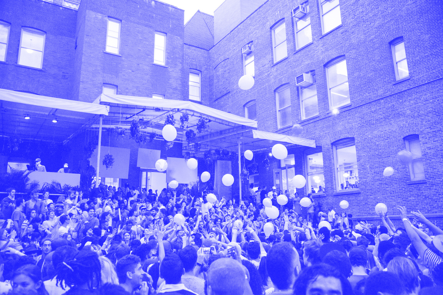 Warm Up on August 4, 2018, presented at MoMA PS1 as part of Warm Up 2018. Photo by Sara Wass.