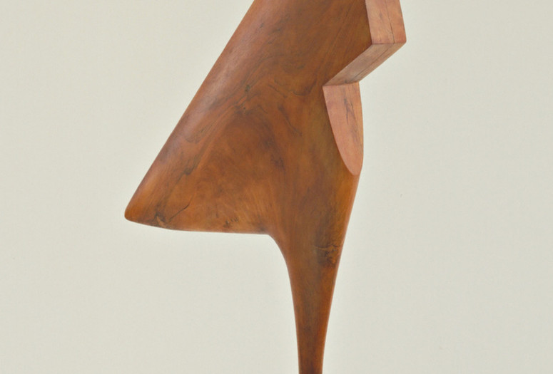 Constantin Brancusi. The Cock. 1924. Cherry, 47 5/8 x 18 1/4 x 5 3/4" (121 x 46.3 x 14.6 cm). Gift of LeRay W. Berdeau. © Succession Brancusi - All rights reserved (ARS) 2018
