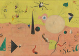 Joan Miró. The Hunter (Catalan Landscape). 1923–24. Oil on canvas, 25 1/2 x 39 1/2&#34; (64.8 x 100.3 cm). Purchase. © 2019 Successió Miró/Artists Rights Society (ARS), New York/ADAGP, Paris