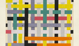 Alejandro Otero. Ortogonal (Collage) 1. 1951. Cut-and-pasted colored paper on paper mounted on paper, 12 5/8 × 12 5/8″ (32.1 × 32.1 cm). Gift of Patricia Phelps de Cisneros in honor of Marie-Josée Kravis. © 2012 / Artists Rights Society (ARS), New York / AUTORARTE, Venezuela