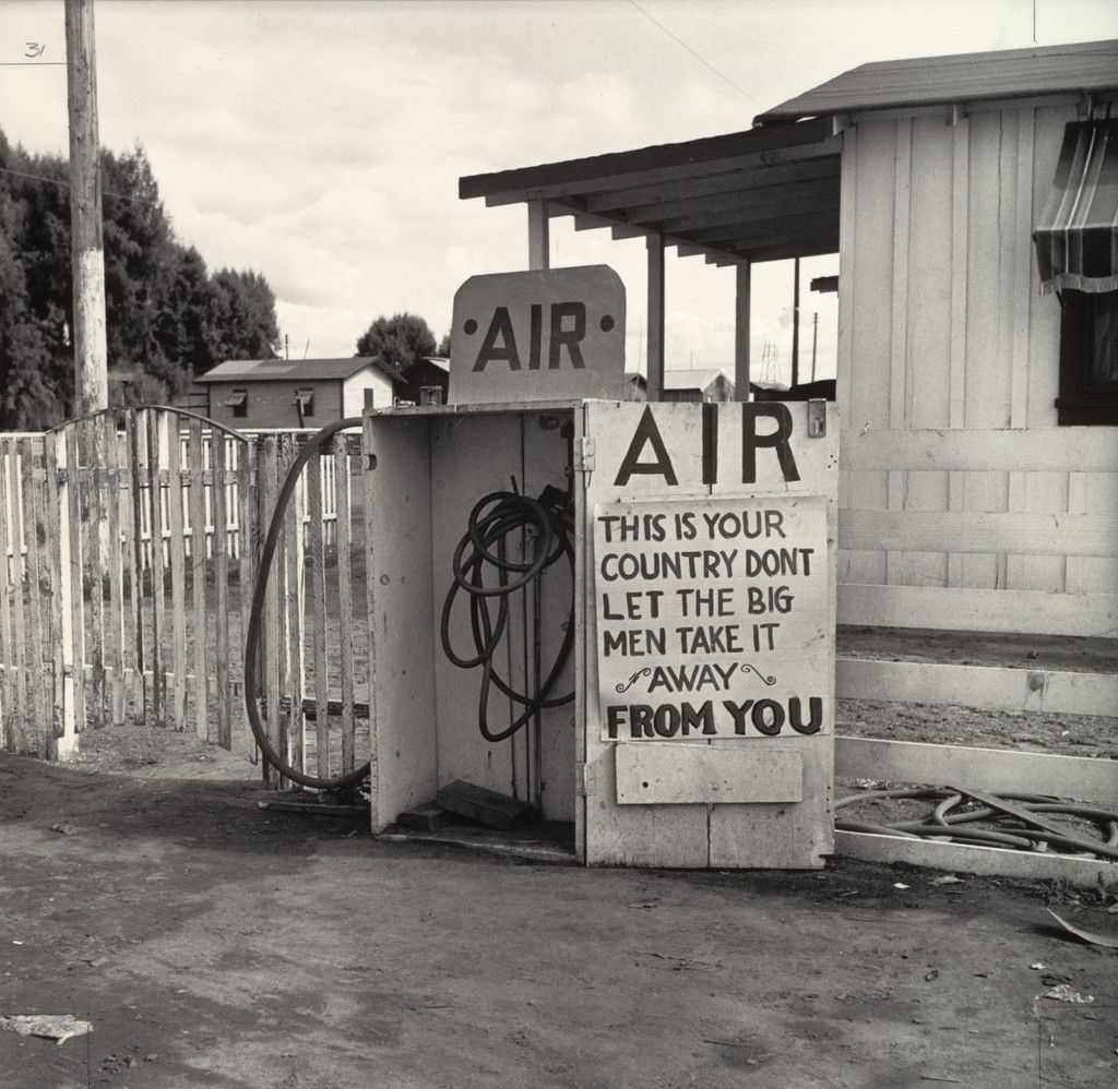 Dorothea Lange (American, 1895–1965). *Kern County, California*. 1938. Gelatin silver print, 12 7/16 x 12 1/2" (31.6 x 31.7 cm). Purchase