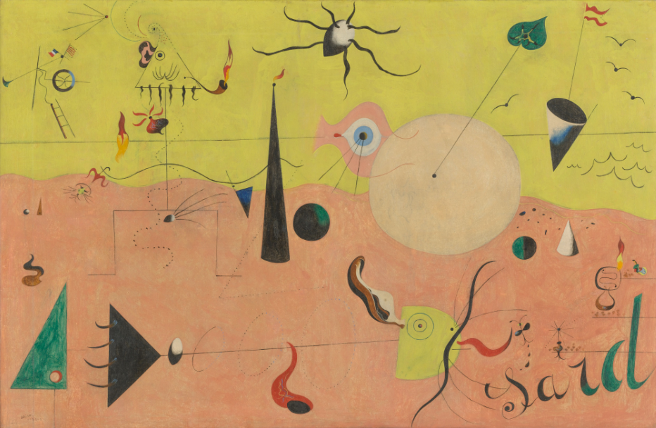 The Hunter (Catalan Landscape) (1924) accompanied by The Four Seasons, “Summer,” Presto by Antonio Vivaldi