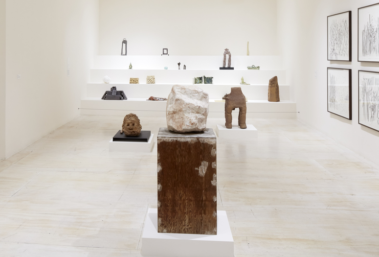 Installation view of the exhibition Simone Fattal: Works and Days at MoMA PS1, New York. March 31–September 2, 2019. Image courtesy of MoMA PS1. Photo by Matthew Septimus.