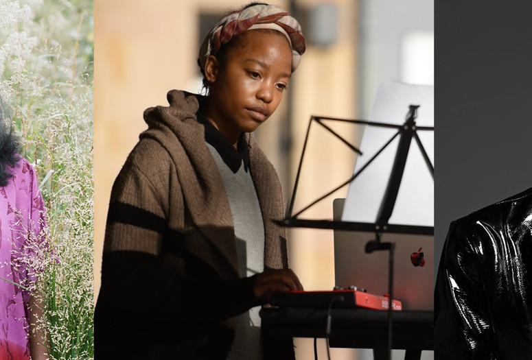 Images from left: Courtesy of Salome Asega. Photo: Naima Green; Courtesy of Steffani Jemison. © Nottingham Contemporary 2017; Courtesy of Jacolby Satterwhite