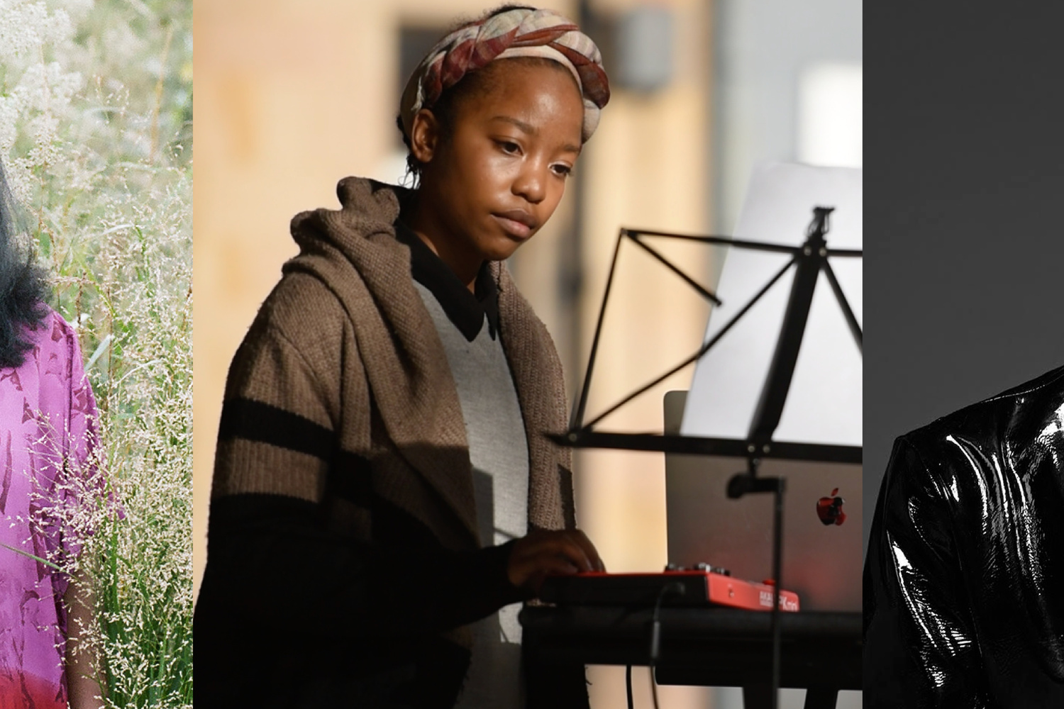 Images from left: Courtesy of Salome Asega. Photo: Naima Green; Courtesy of Steffani Jemison. © Nottingham Contemporary 2017; Courtesy of Jacolby Satterwhite