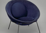 Lina Bo Bardi. Poltrona Bowl chair. 1951. Steel and fabric, 21 5/8 × 33 1/16 × 33 1/16&#34; (55 × 84 × 84 cm). Committee on Architecture and Design Funds