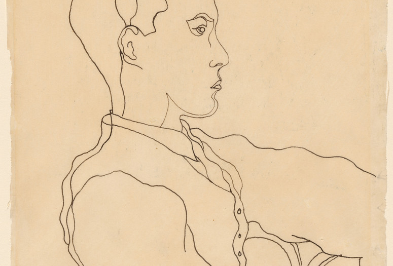 Jean Cocteau. Glenway Wescott. 1926. Ink on paper, 10 3/8 x 7 7/8" (26.1 x 20.0 cm). Gift of Monroe Wheeler. © 2019 Artists Rights Society (ARS), New York/ADAGP, Paris