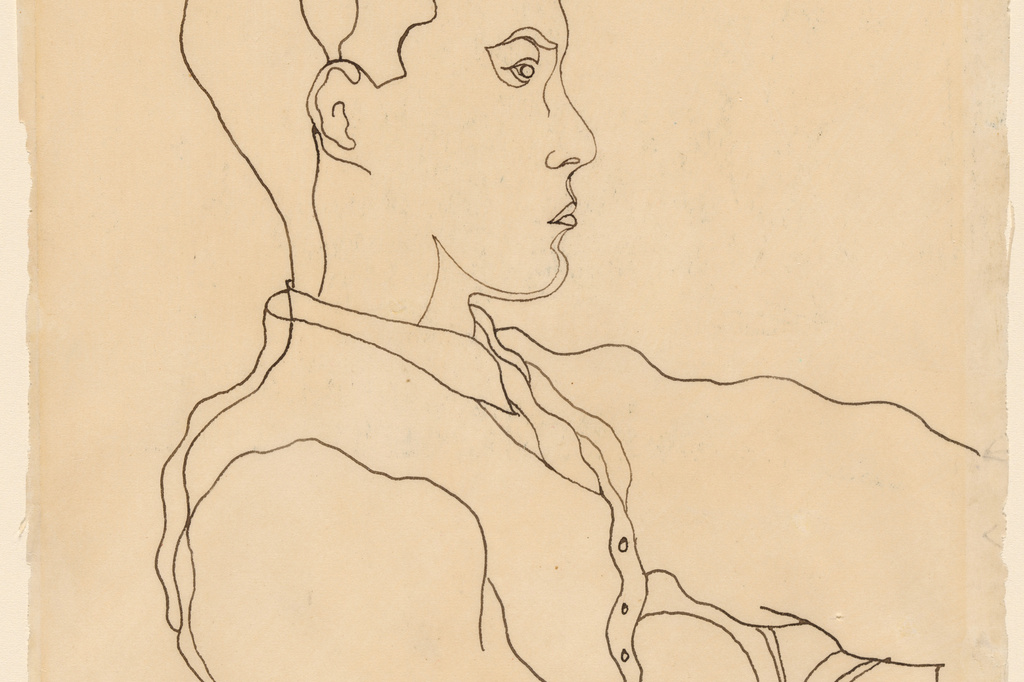 Jean Cocteau. Glenway Wescott. 1926. Ink on paper, 10 3/8 x 7 7/8" (26.1 x 20.0 cm). Gift of Monroe Wheeler. © 2019 Artists Rights Society (ARS), New York/ADAGP, Paris