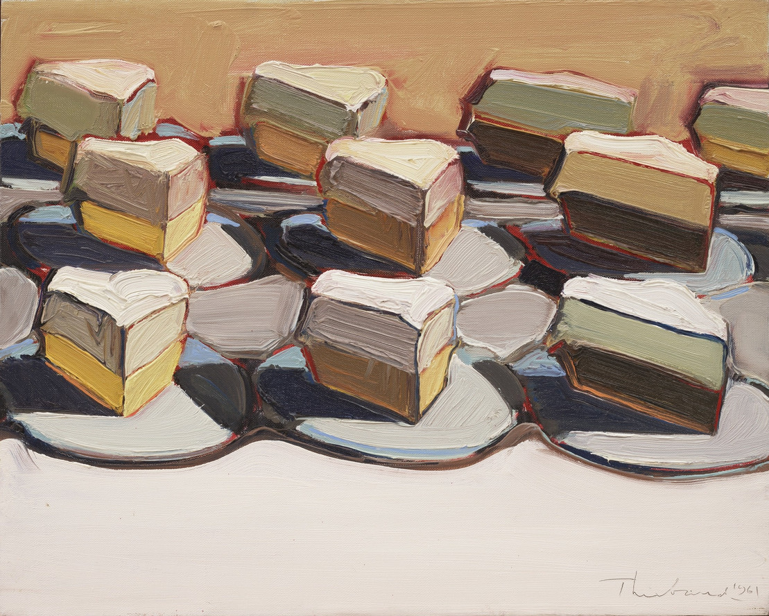 Wayne Thiebaud. Cut Meringues. 1961