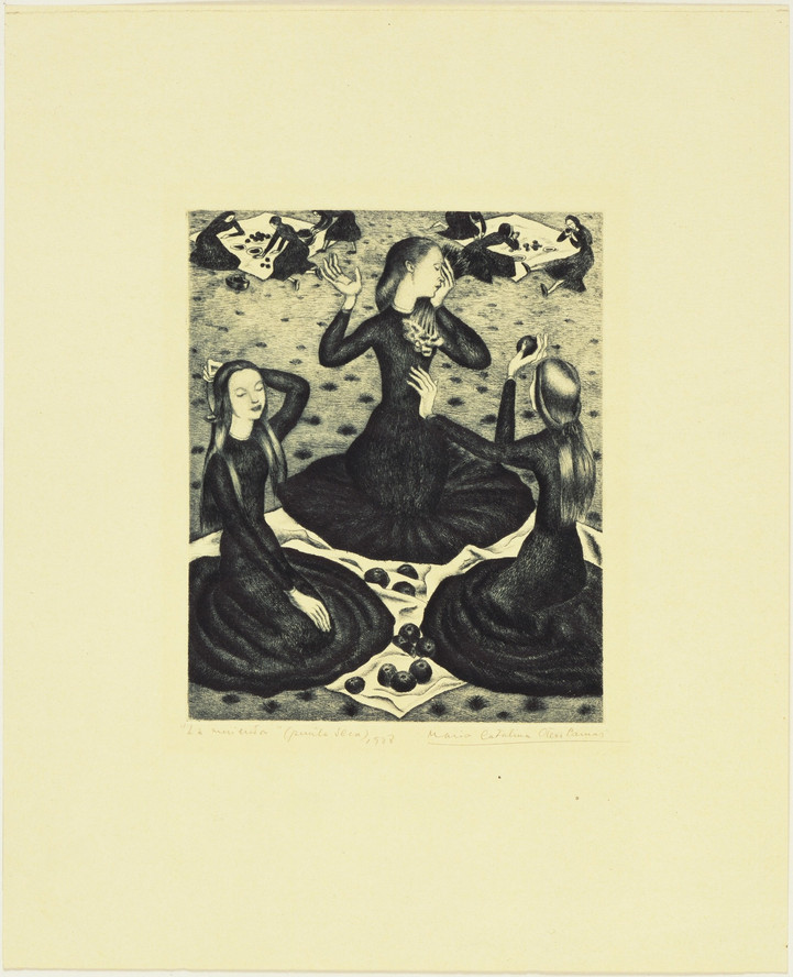Maria Catalina Otero Lamas. The Picnic Lunch (La Merienda). 1938