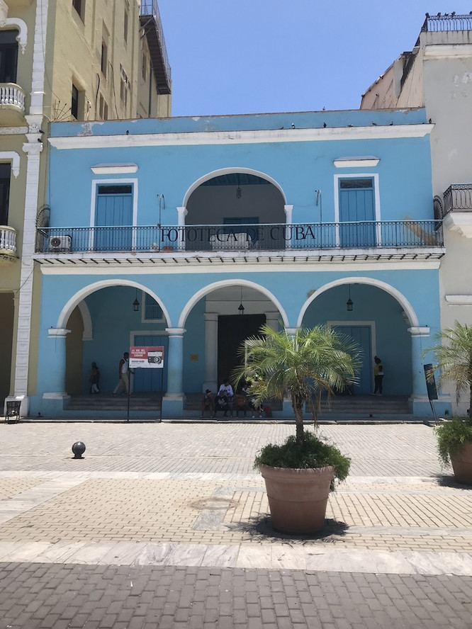 Exterior of the Fototeca de Cuba
