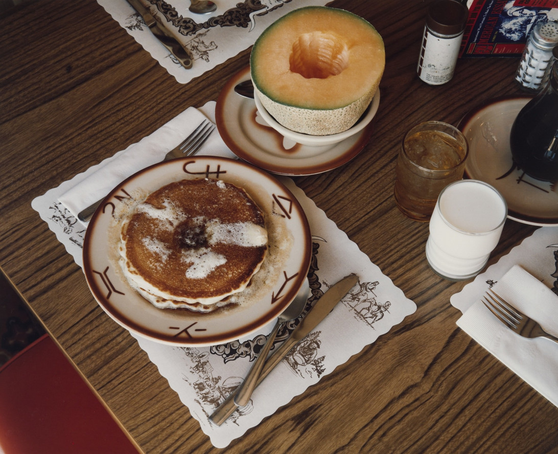 Stephen Shore. Breakfast, Trail's End Restaurant, Kanab, Utah, August 10, 1973. 1973
