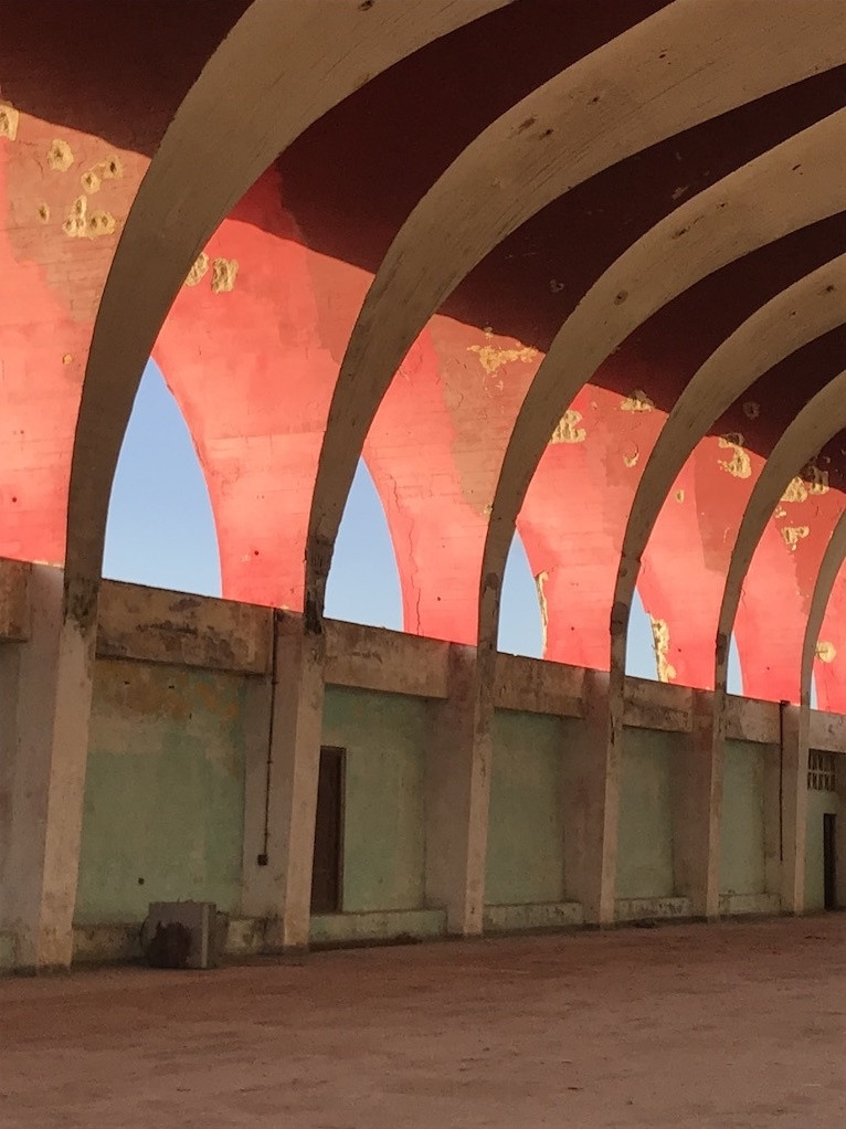 Parque José Martí Stadium grandstand, interior