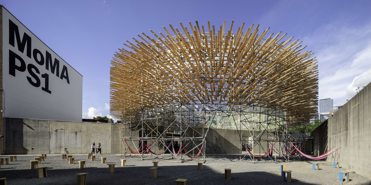 Hórama Rama by Pedro & Juana, presented as part of the Young Architects Program 2019 at MoMA PS1. Photo: © Rafael Gamo