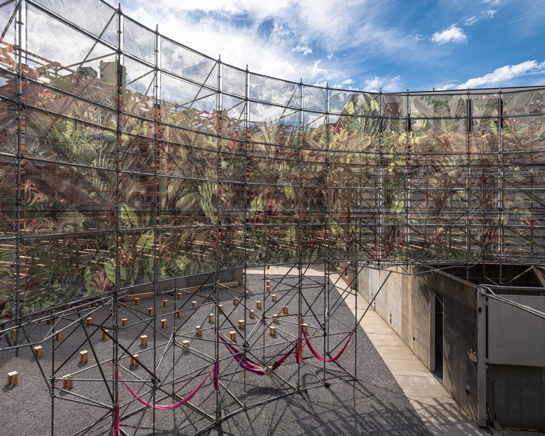 Hórama Rama by Pedro & Juana, presented as part of the Young Architects Program 2019 at MoMA PS1. Image courtesy MoMA PS1. Photo: Kris Graves