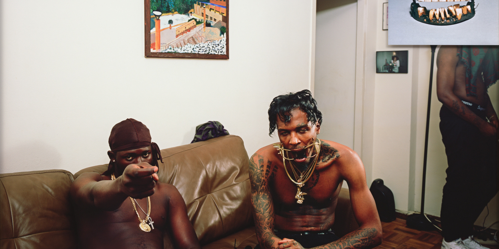 Deana Lawson. Nation. 2017. Pigmented inkjet prints, 55 1/2 × 67 1/4" (141 × 170.8 cm). Committee on Photography Fund. © 2019 Deana Lawson