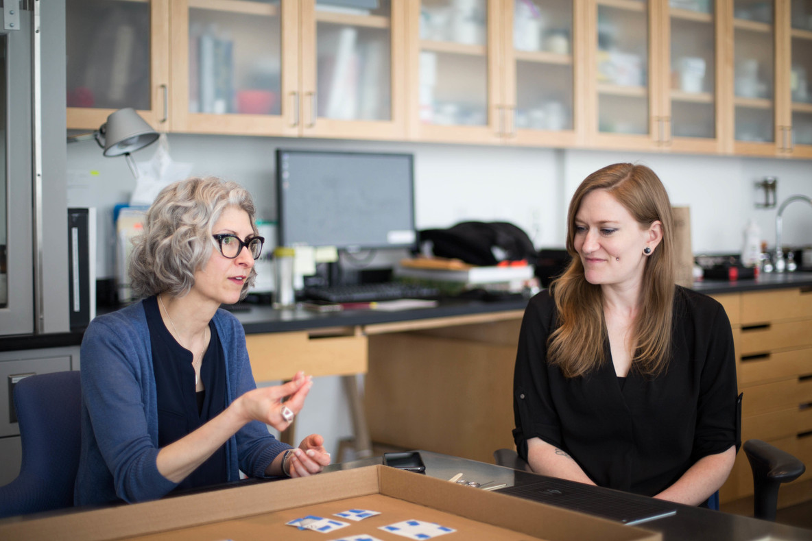 Erika Mosier and Krista Lough. Photo: Rose Liu