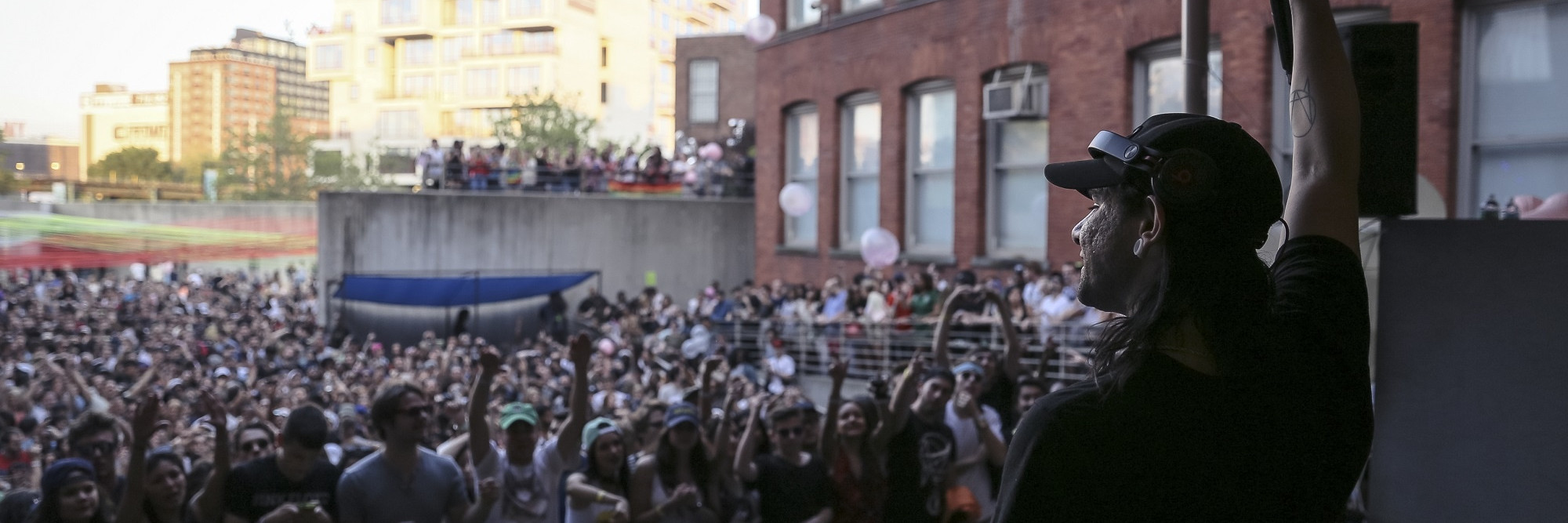 Warm Up on June 25, 2016, presented at MoMA PS1 as part of Warm Up 2016. Photo by Charles Roussel.
