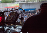 Warm Up on June 11, 2016, presented at MoMA PS1 as part of Warm Up 2016. Photo by Derek Schultz.