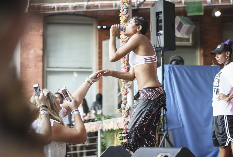 Warm Up on July 23, 2016, presented at MoMA PS1 as part of Warm Up 2016. Photo by Charles Roussel.