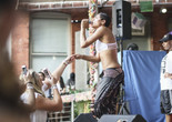Warm Up on July 23, 2016, presented at MoMA PS1 as part of Warm Up 2016. Photo by Charles Roussel.