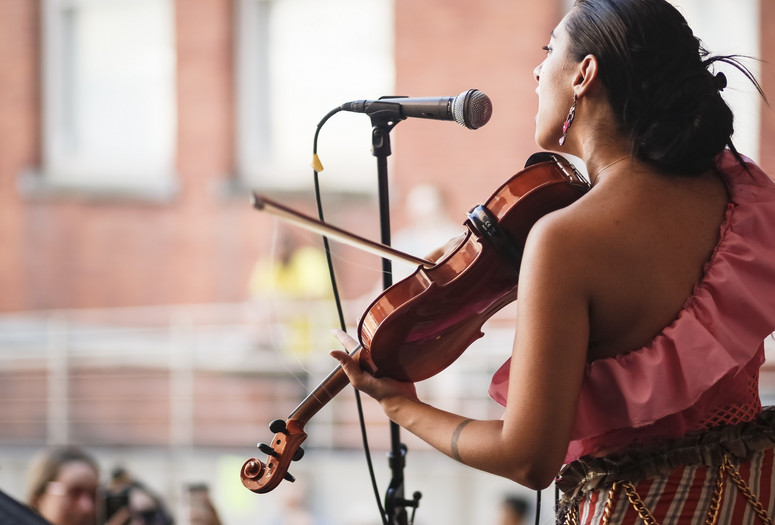 Warm Up on August 13, 2016, presented at MoMA PS1 as part of Warm Up 2016. Photo by Charles Roussel.