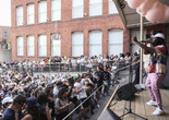 Warm Up on June 25, 2016, presented at MoMA PS1 as part of Warm Up 2016. Photo by Charles Roussel.