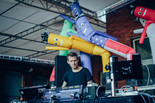 Warm Up on August 1, 2015, presented at MoMA PS1 as part of Warm Up 2015. Photo courtesy of MoMA PS1.