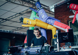 Warm Up on August 1, 2015, presented at MoMA PS1 as part of Warm Up 2015. Photo courtesy of MoMA PS1.