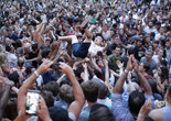 Warm Up on July 18, 2015, presented at MoMA PS1 as part of Warm Up 2015. Photo by Mark Cole.