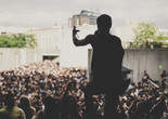 Warm Up on July 26, 2014, presented at MoMA PS1 as part of Warm Up 2014. Photo by Charles Roussel.