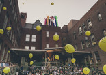 Warm Up on August 15, 2015, presented at MoMA PS1 as part of Warm Up 2015. Photo by Charles Roussel.