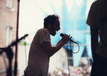 Warm Up on August 11, 2012, presented at MoMA PS1 as part of Warm Up 2012. Photo by Charles Roussel.