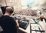 Warm Up on August 11, 2012, presented at MoMA PS1 as part of Warm Up 2012. Photo by Charles Roussel.