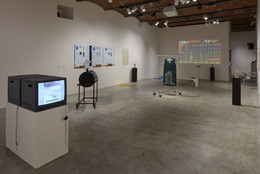 Installation view of Devin Kenny: rootkits rootwork, on view at MoMA PS1, New York from June 9–September 2, 2019. Image courtesy MoMA PS1. Photo: Matthew Septimus