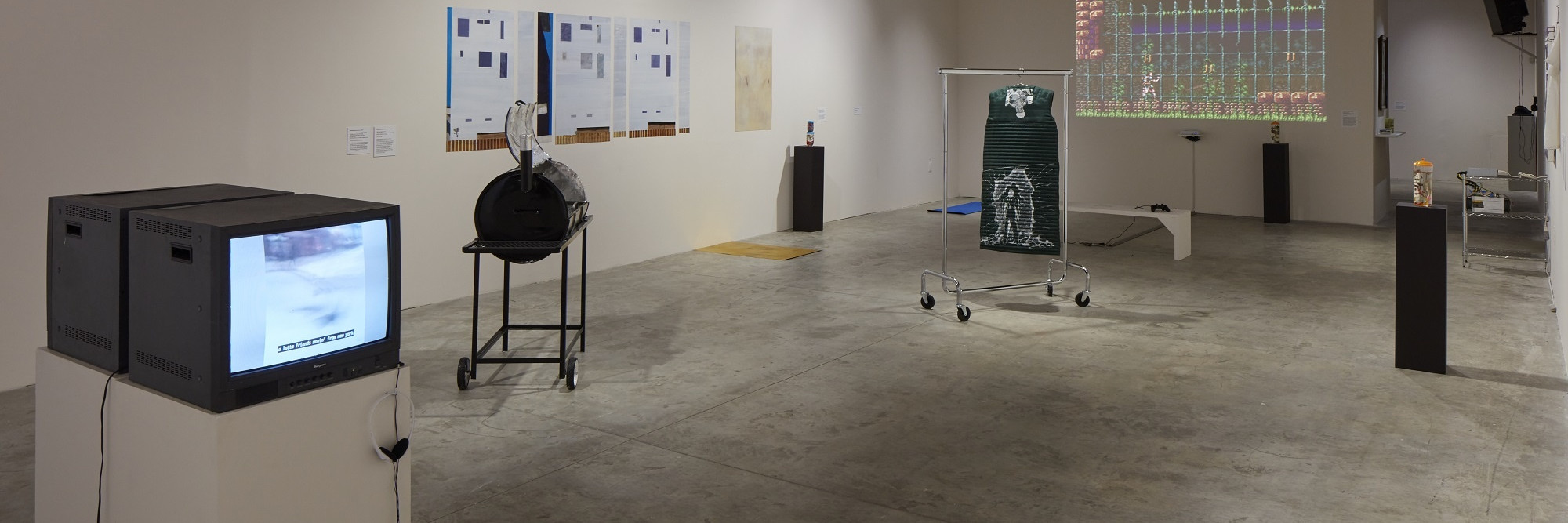 Installation view of Devin Kenny: rootkits rootwork, on view at MoMA PS1, New York from June 9–September 2, 2019. Image courtesy MoMA PS1. Photo: Matthew Septimus